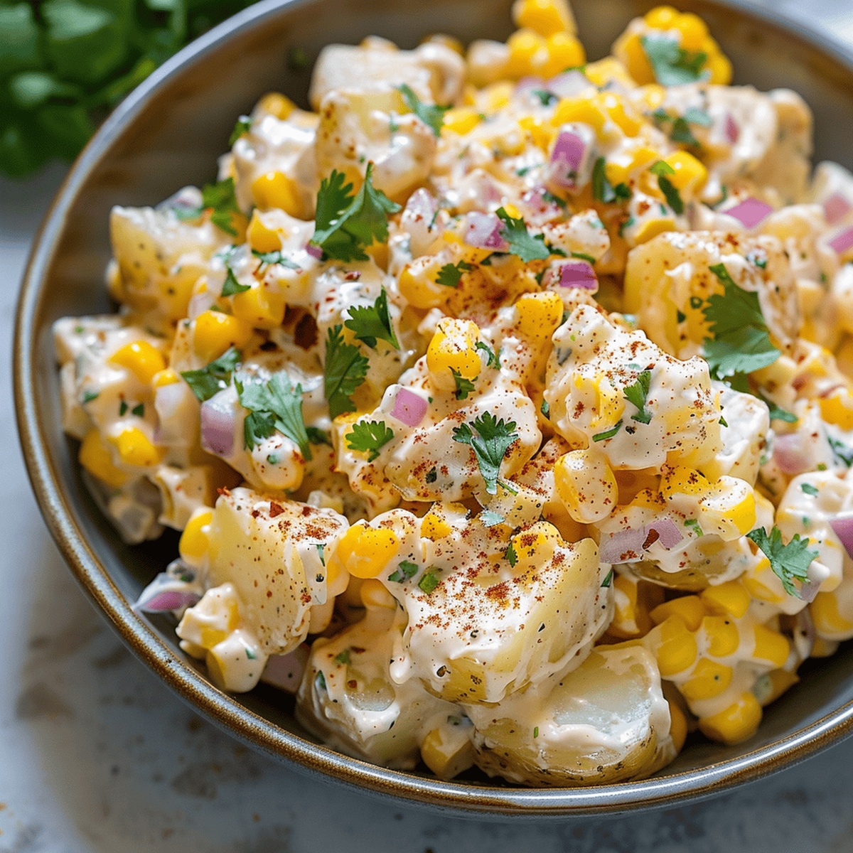 Fiesta-Ready: Easy Mexican Street Corn Potato Salad for Summer